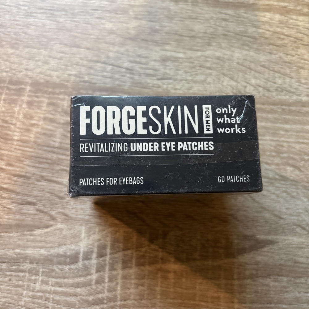 Forge skin care for men revitalizing under eye patches 60 Count